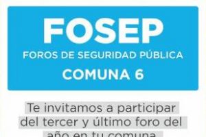 En todas las comunas:Nuevos Foros de Seguridad Pública