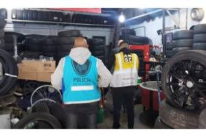 Caballito:Secuestraron 750 cubiertas y 90 llantas ilegales