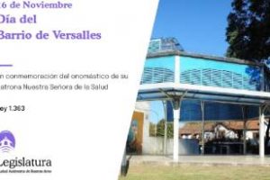 En la ciudad:Legislatura Día del Barrio de Versalles