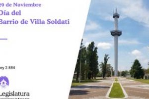 Día del barrio de Villa Soldati: Se fundó el 29 de noviembre de 1908