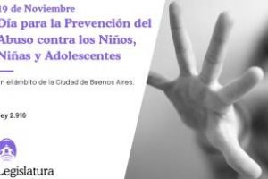 Ciudad:Día,»Prevención del Abuso contra las Infancias y Adolescencias»