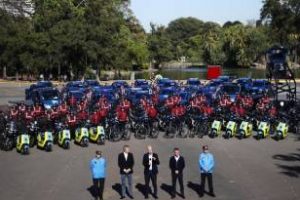 Larreta entregó 30 nuevas motos para reforzar la prevención