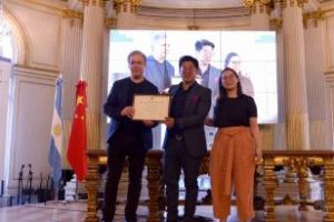 El cuerpo legislativo: Reconoció a la Ruta Año Nuevo Chino