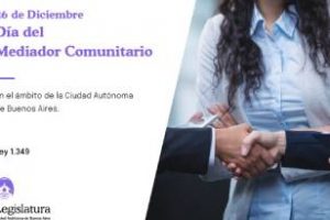 En la ciudad el 26 de diciembre es el Día del Mediador Comunitario