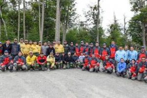 Tierra del Fuego: 85 brigadistas para combatir incendio forestal