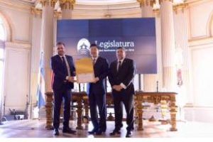 La legislatura porteña  celebró las relaciones diplomáticas