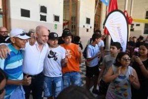 Rodríguez Larreta, en una de las Escuelas de Verano de la Ciudad
