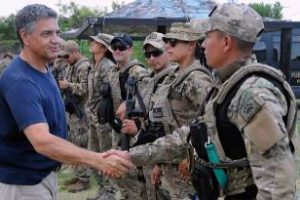 Ciudad: El ministro de Gobierno Jorge Macri visitó la Brigada K9