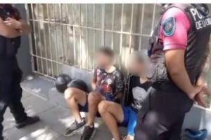 Villa Crespo:Menores de edad detenidos por circular con moto robada