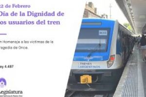 Tragedia de Once: Día de la dignidad de los usuarios del tren