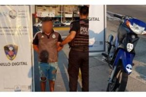 Tres detenidos con réplicas de armas de fuego y una moto adulterada