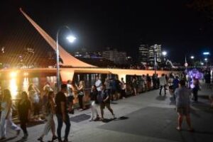 La Ciudad reinauguró el Puente de la Mujer,en Puerto Madero