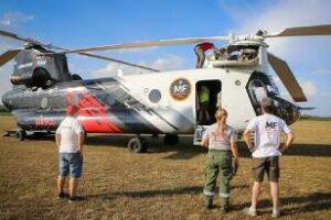 Delta: Ambiente envió el helicóptero Chinook para combatir los incendios 