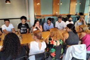 En la ciudad:Fernán Quirós: café con vecinos en Montserrat