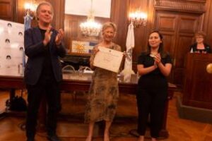 La legislatura: Declaró como Personalidad Destacada a Lilia Breyter