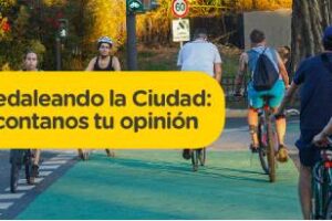 Ciudad:Atención, a los ciclistas los queremos escucharlos