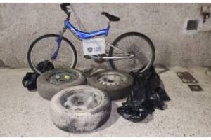 Barrio Villa Pueyrredón: Detuvieron a un ladrón con ruedas robadas