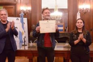 La ciudad: Declaró como Personalidad Destacada a Sergio Marchi