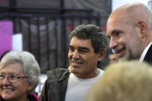 Liniers y Mataderos:Larreta visitó un centro de jubilados, y a vecinos