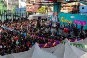 Festival Vecino:Más de 2.000 personas se acercaron al Barrio 31