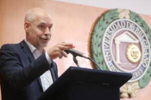 Ciudad:Larreta brindó una charla para estudiantes universitarios