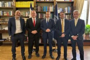 AMIA:Audiencia con el presidente de Israel Isaac Herzog