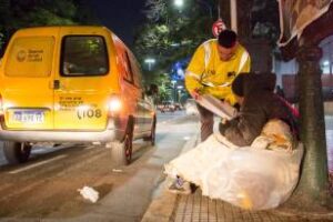 Bajas temperaturas,duplican la ayuda a las personas en situación de calle