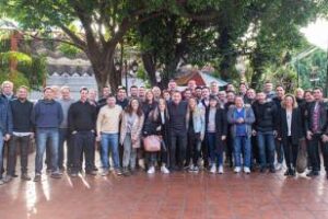 Santilli y candidatos a intendentes de primera y tercera sección