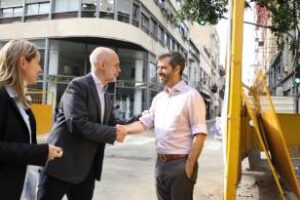 Plan de obras conexiòn peatonal, Plaza de Mayo y el Parque Lezama