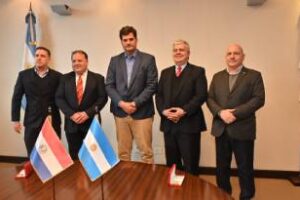 Burzaco recibió al futuro ministro del Interior de Paraguay