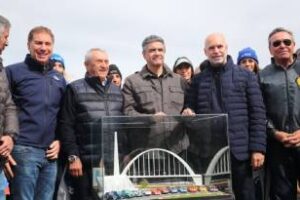 Larreta inauguró la nueva pista del Autódromo Gálvez