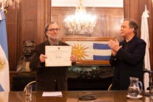 Cultura:Alfredo Rosso es Personalidad Destacada de la Ciudad