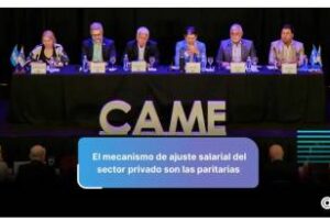 El ajuste salarial del sector privado son las paritarias