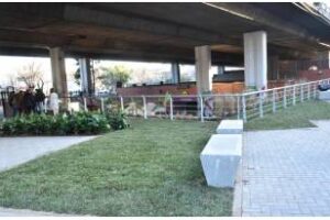 Estación Medalla Milagrosa:Nuevo espacio verde recuperado