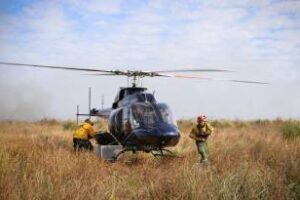 Nación aporta recursos por incendios en San Luis y Córdoba