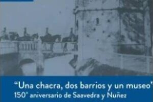 Barrios de Saavedra y Nuñez:inauguró la muestra por los 150 años