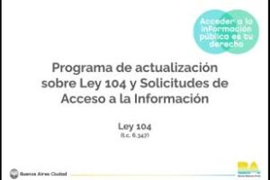 El equipo OGDAI:Brindó una nueva capacitación a Enlaces 104