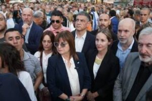 Ciudad:Larreta apoyó a Israel participando en la marcha