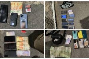 Liniers:Detienen a cinco ladrones y recuperan 35 celulares robados