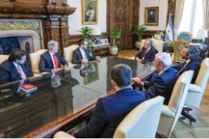 AMIA:Reunión de directivos de la comunidad judía con Fernandez