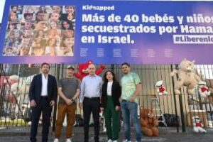 La ciudad:Reclamo la liberación de chicos secuestrados por Hamas