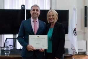 Dr.Guido Risso fue destacado por su trayectoria en Ciencias Jurídicas