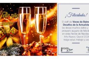 Saludos por las fiestas de Navidad y Año Nuevo