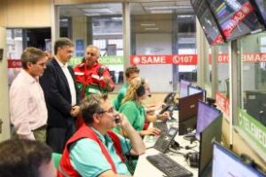 Jorge Macri supervisó los operativos de emergencias para las Fiestas