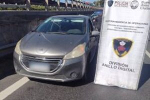 Ciudad:Extranjero detenido en Saavedra por circular con auto robado