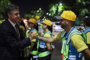 Ciudad:Jorge Macri supervisó controles de alcoholemia