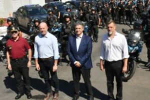 Jorge Macri presentó la Unidad de Despliegue,para prevenir delitos
