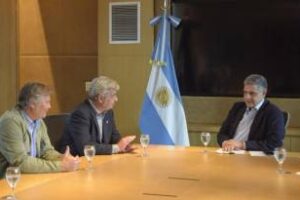 El Jefe de Gobierno recibió al presidente de la Sociedad Rural