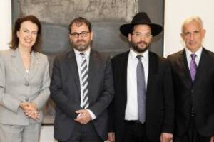 AMIA:Encuentro institucional con la canciller Diana Mondino