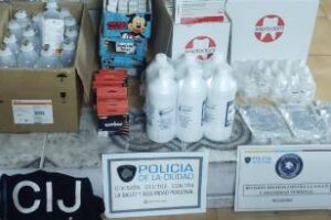 Incautaron insumos y mercadería en consultorios odontológicos